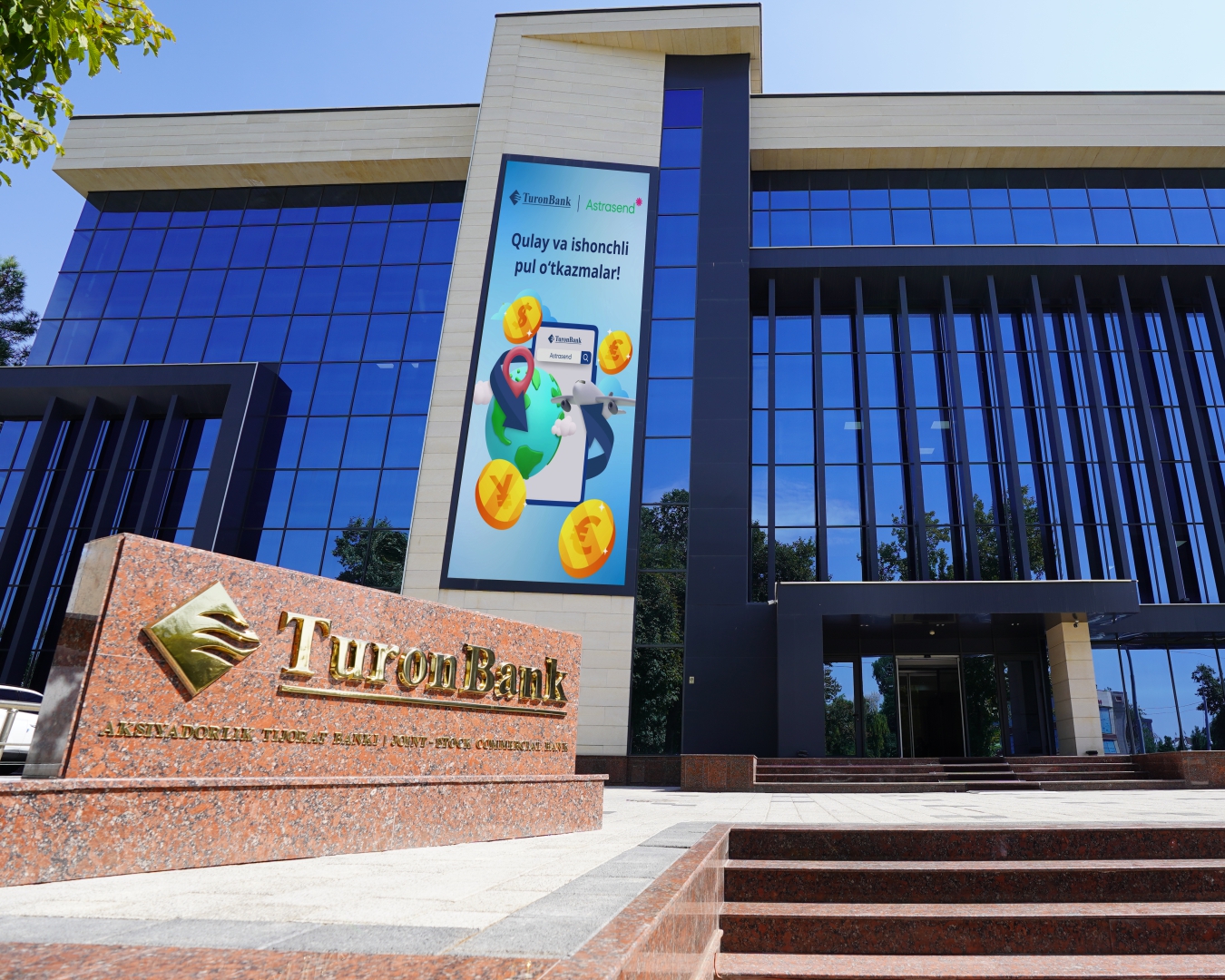 JSCB «Turonbank» joined Astrasend system in Uzbekistan!